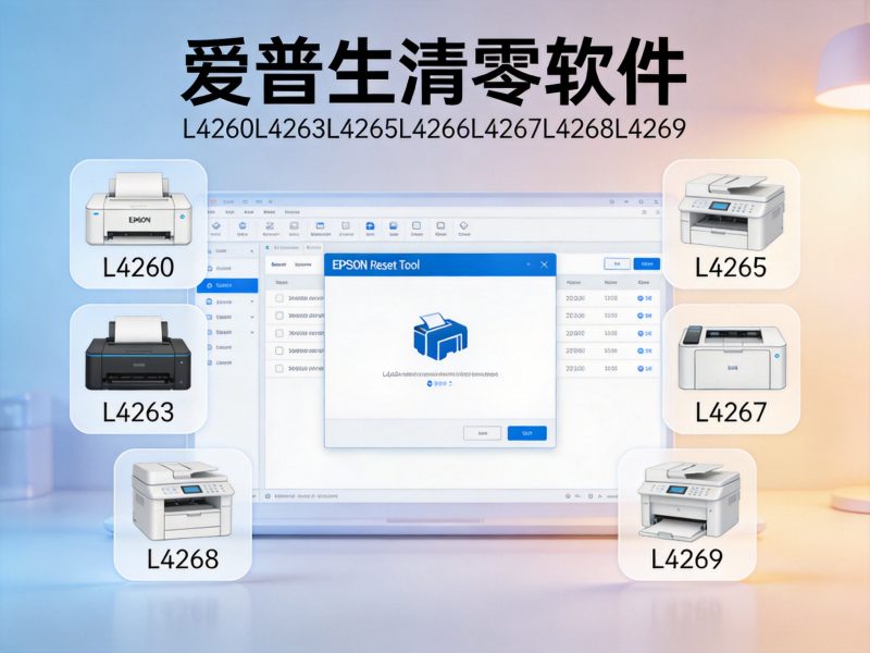 爱普生清零软件 L4260L4263L4265L4266L4267L4268L4269-卓盛打印机网