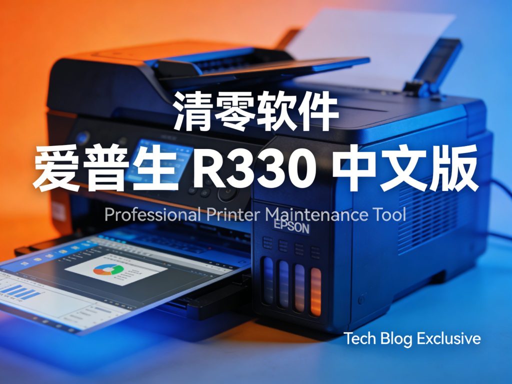 【清零软件】爱普生 R330 中文版-卓盛打印机网