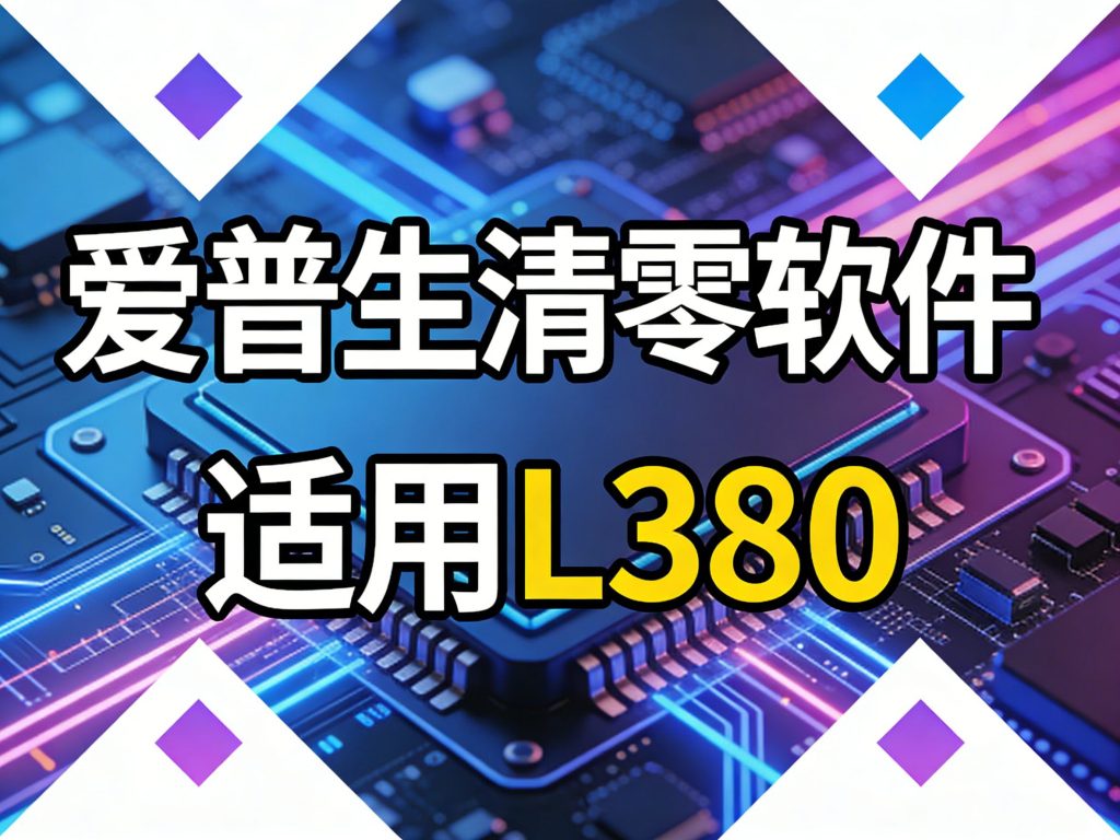 爱普生L380清零软件-卓盛打印机网