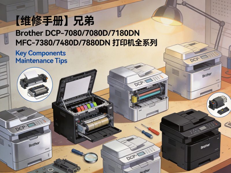 【维修手册】兄弟 Brother DCP-7080/7080D/7180DN MFC-7380/7480D/7880DN 打印机全系列