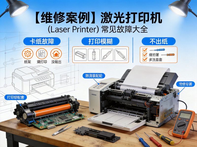 【维修案例】激光打印机 (Laser Printer) 常见故障大全-卓盛打印机网