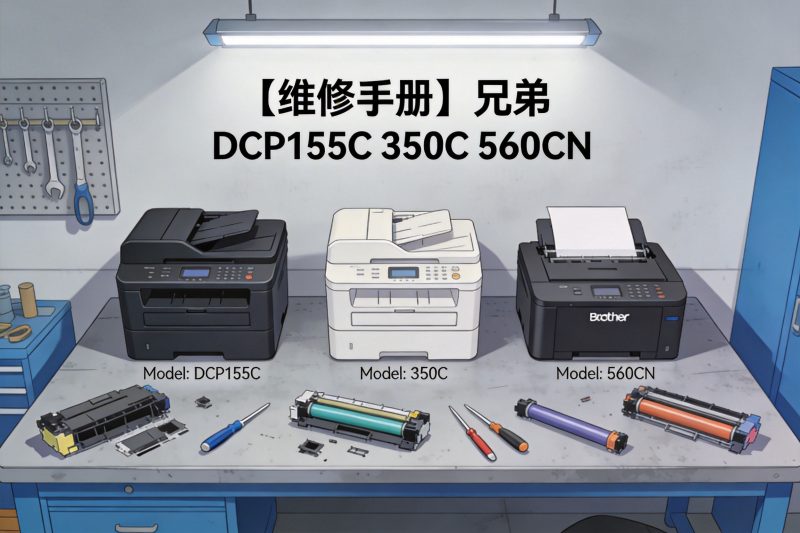 【维修手册】兄弟 DCP155C 350C 560CN-卓盛打印机网