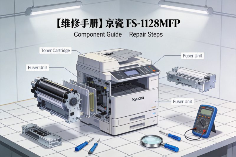 【维修手册】京瓷 FS-1128MFP-卓盛打印机网