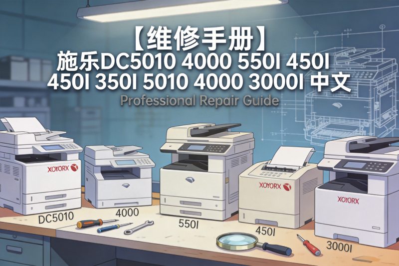 【维修手册】施乐DC5010 4000 550I 450I 350I 5010 4000 3000I 中文-卓盛打印机网