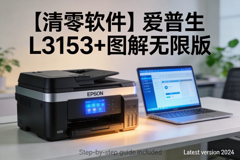 【清零软件】爱普生 L3153+图解无限版-卓盛打印机网