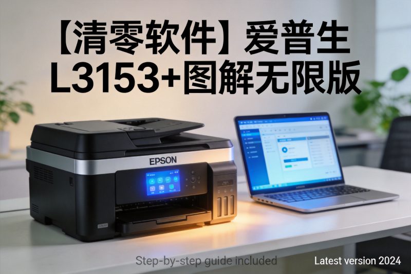 【清零软件】爱普生 L3153+图解无限版-卓盛打印机网