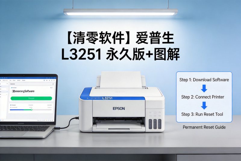 【清零软件】爱普生 L3251 永久版+图解-卓盛打印机网