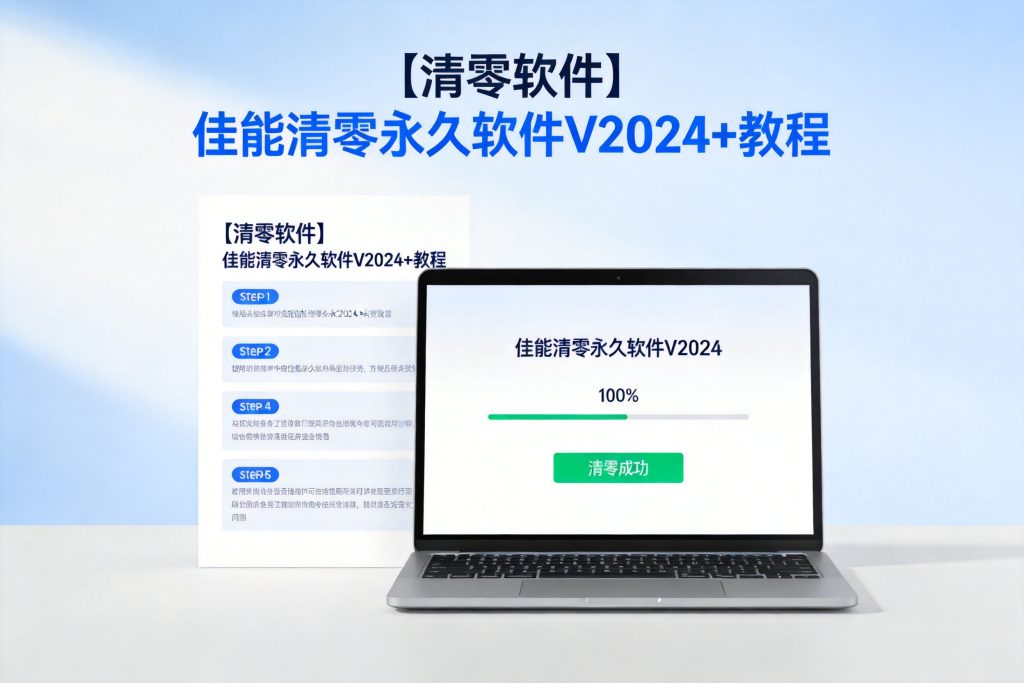 【清零软件】佳能清零永久软件V2024+教程-卓盛打印机网