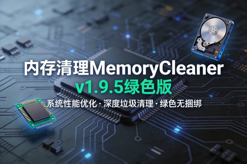 内存清理MemoryCleaner v1.9.5绿色版-卓盛打印机网