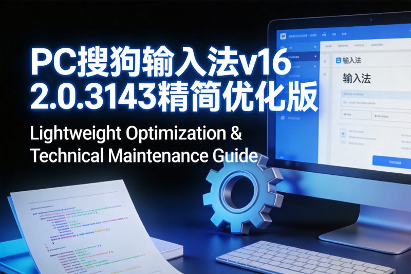 PC搜狗输入法v16.2.0.3143精简优化版-卓盛打印机网