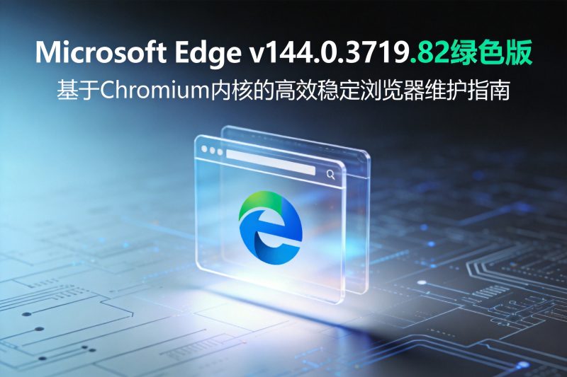 Microsoft Edge v144.0.3719.82绿色版-卓盛打印机网