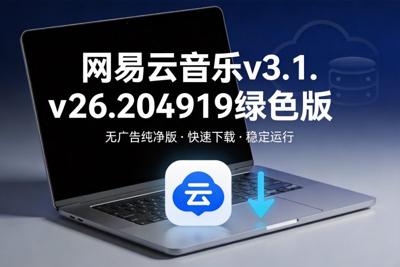 网易云音乐v3.1.26.204919绿色版-卓盛打印机网