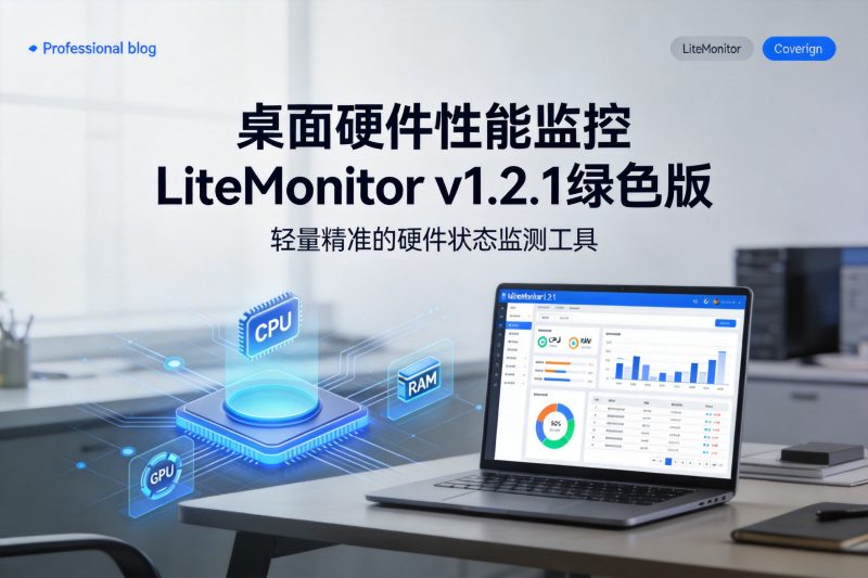 桌面硬件性能监控LiteMonitor v1.2.1绿色版-卓盛打印机网