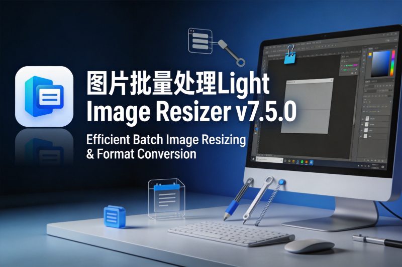 图片批量处理Light Image Resizer v7.5.0-卓盛打印机网