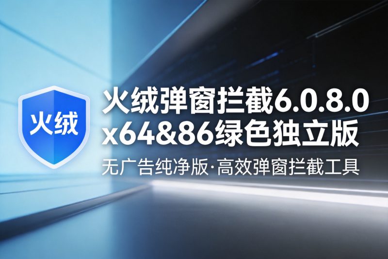 火绒弹窗拦截6.0.8.0 x64&86绿色独立版-卓盛打印机网