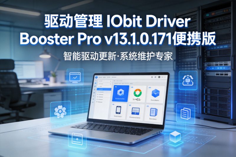 驱动管理 IObit Driver Booster Pro v13.1.0.171便携版-卓盛打印机网