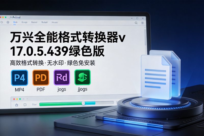 万兴全能格式转换器v17.0.5.439绿色版-卓盛打印机网