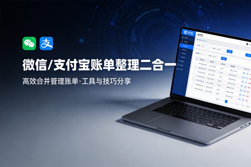 微信/支付宝账单整理二合一-卓盛打印机网