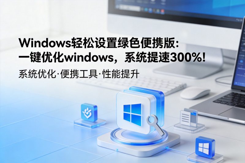 Windows轻松设置绿色便携版：一键优化windows，系统提速300%！-卓盛打印机网