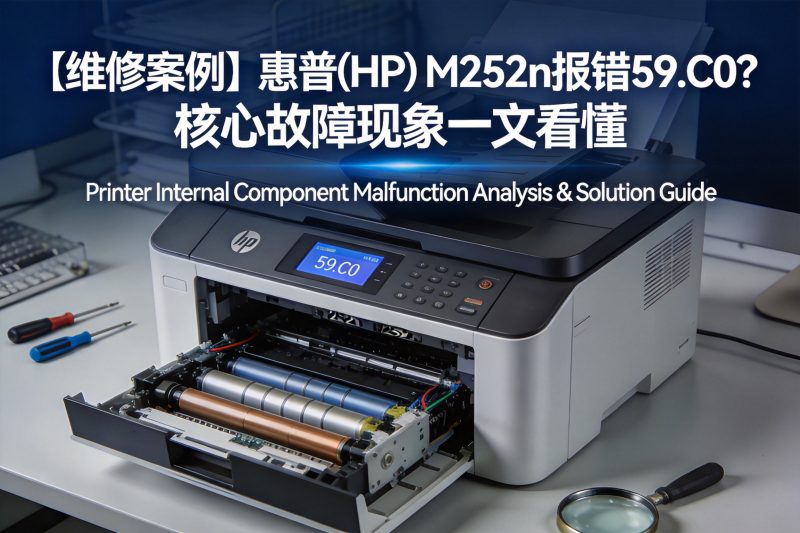 【维修案例】惠普(HP) M252n报错59.C0?核心故障现象一文看懂 附视频教程-卓盛打印机网