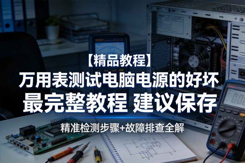 【精品教程】万用表测试电脑电源的好坏 最完整教程 建议保存-卓盛打印机网
