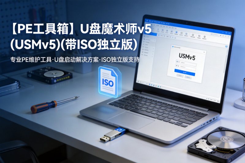【PE工具箱】U盘魔术师v5(USMv5)(带ISO独立版) USM_v5.0.2026.0131正式版-卓盛打印机网