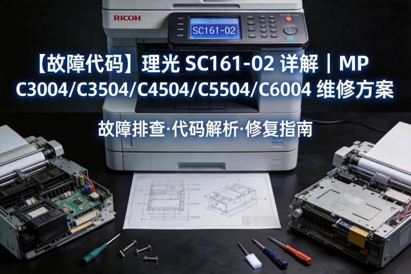 【故障代码】理光 SC161-02 详解|MP C3004/C3504/C4504/C5504/C6004 维修方案-卓盛打印机网