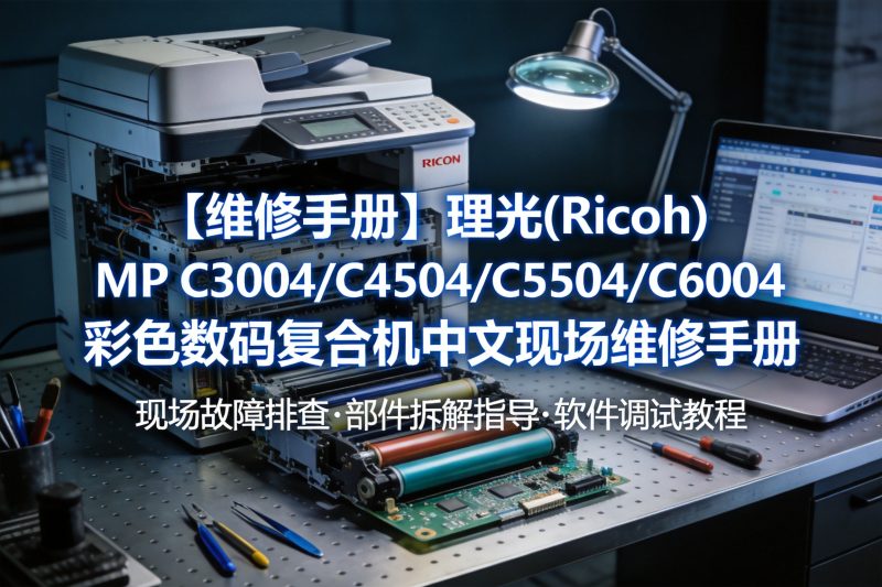【维修手册】理光(Ricoh) MP C3004/C4504/C5504/C6004 彩色数码复合机中文现场维修手册-卓盛打印机网