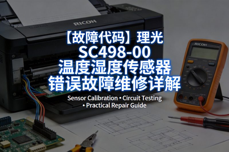 【故障代码】理光 SC498-00 温度湿度传感器错误故障维修详解-卓盛打印机网