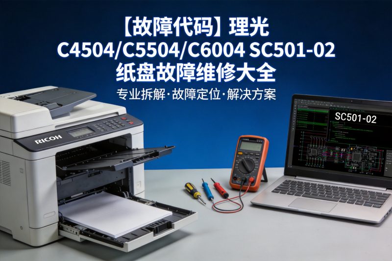 【故障代码】理光 C4504/C5504/C6004 SC501-02 纸盘故障维修大全-卓盛打印机网
