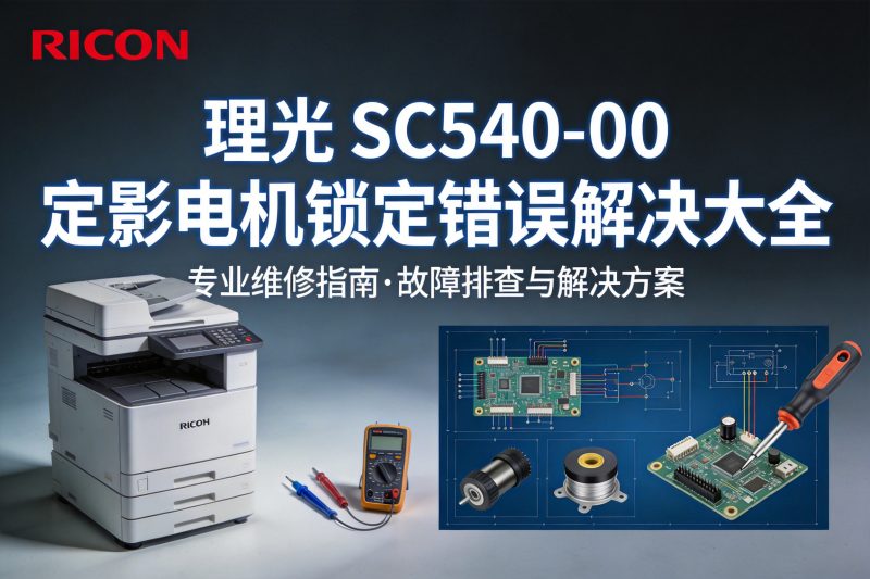 【故障代码】理光 SC540-00 定影电机锁定错误解决大全-卓盛打印机网