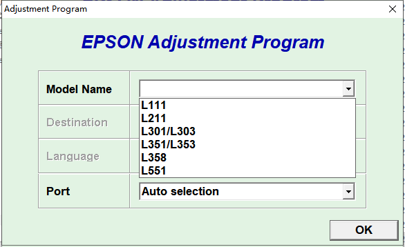 【清零软件】爱普生 L111 L211 L301 L303 L351 L353 L358 L551 +教程-卓盛打印机网