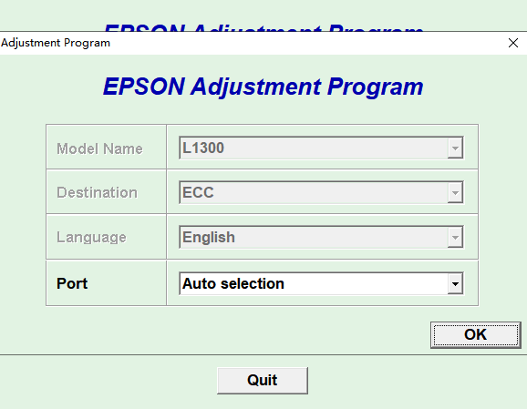 【清零软件】爱普生 L1300 图解-卓盛打印机网