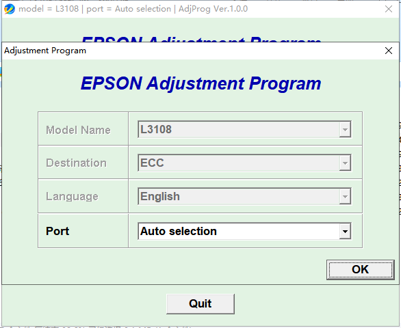 【清零软件】爱普生 L3108+图解-卓盛打印机网