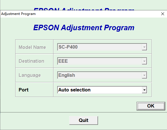 【清零软件】爱普生 SC-P400 P408 +图解-卓盛打印机网
