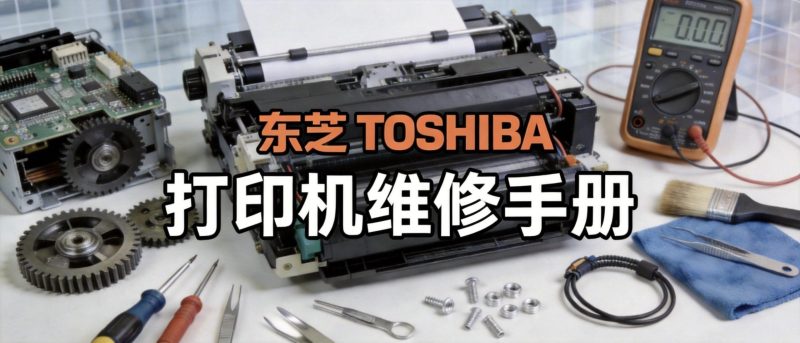 【维修手册】东芝 5508A/6508A/7508A/8508A 中文手册（拆卸安装篇）-卓盛打印机网