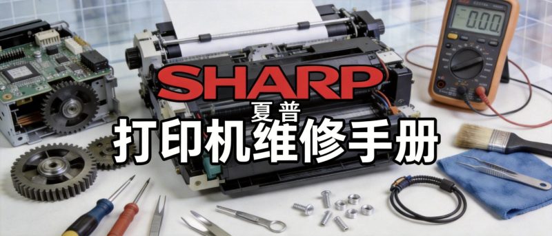 【维修手册】夏普 MX-C3081R MX-C3581R MX-C4081R 彩色复印机中文手册-卓盛打印机网