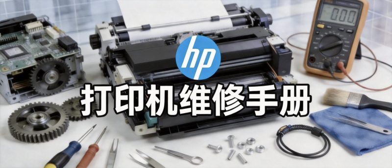 【维修手册】惠普 5200/5200L 黑白 A3 激光打印机中文拆机手册 & 英文维修手册-卓盛打印机网