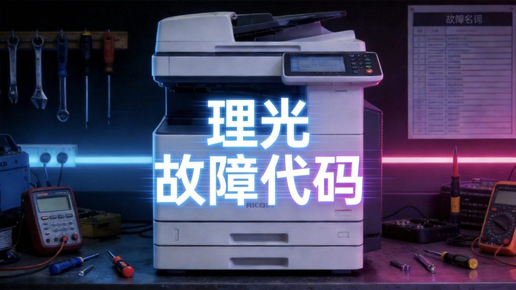 【故障代码】理光SC652-00报错解决方法 远程服务ID2不匹配-卓盛打印机网