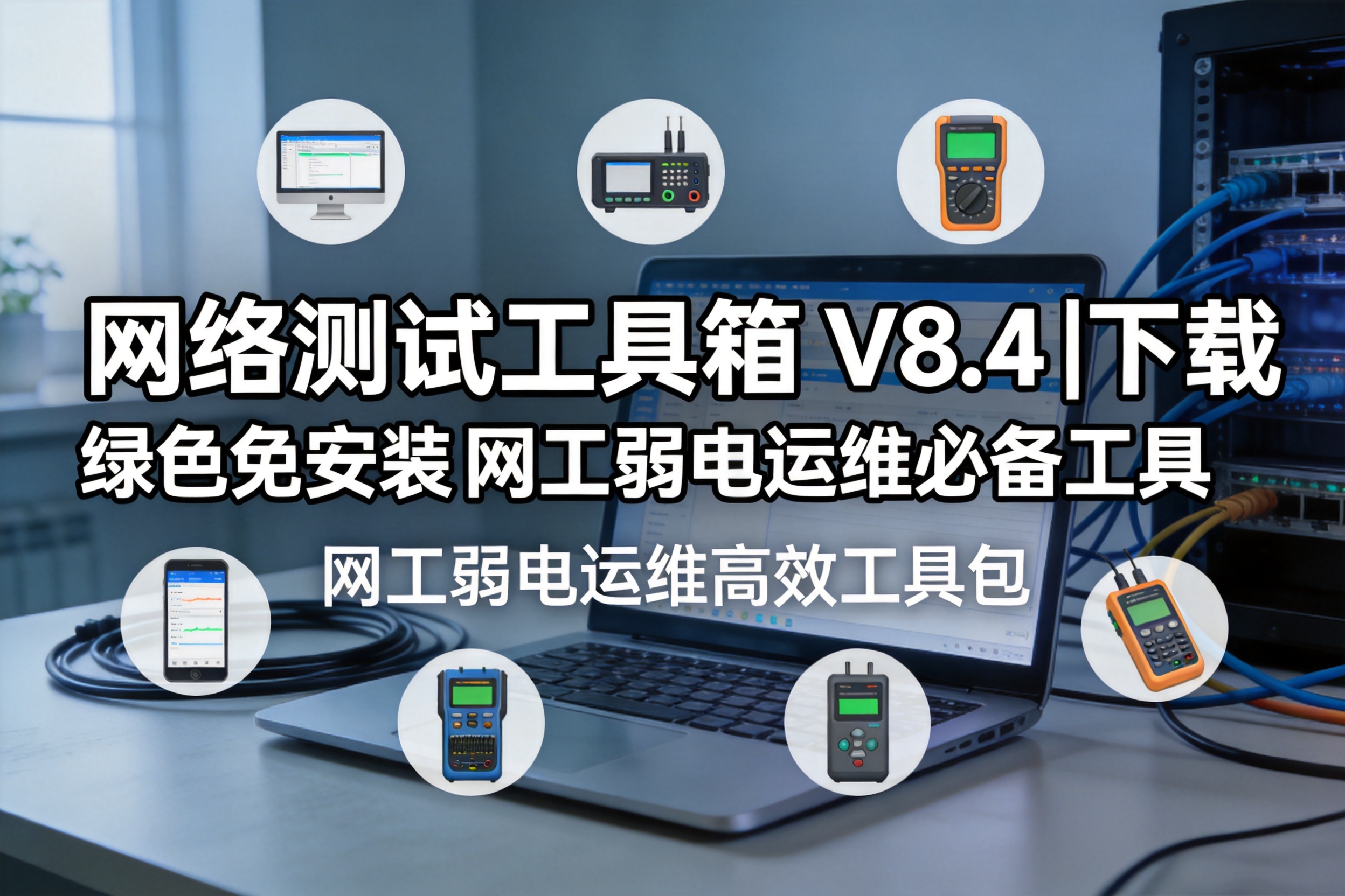 网络测试工具箱 V8.4 下载 | 绿色免安装 网工弱电运维必备工具-卓盛打印机网