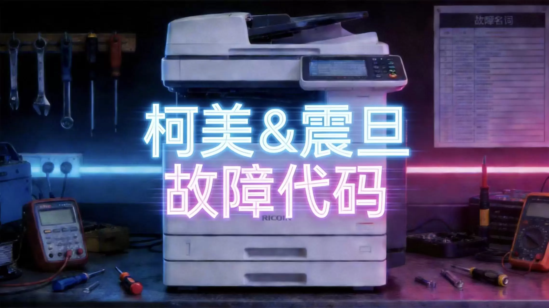 【故障代码】C0210 柯尼卡美能达 / 震旦 ADC 复合机 LCT(大容量纸盒)提升故障维修教程-卓盛打印机网