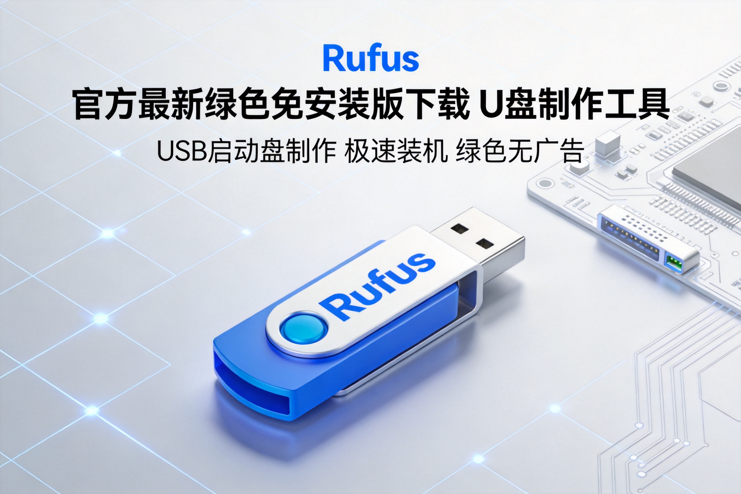 Rufus 最新绿色免安装版下载 U盘制作工具-卓盛打印机网