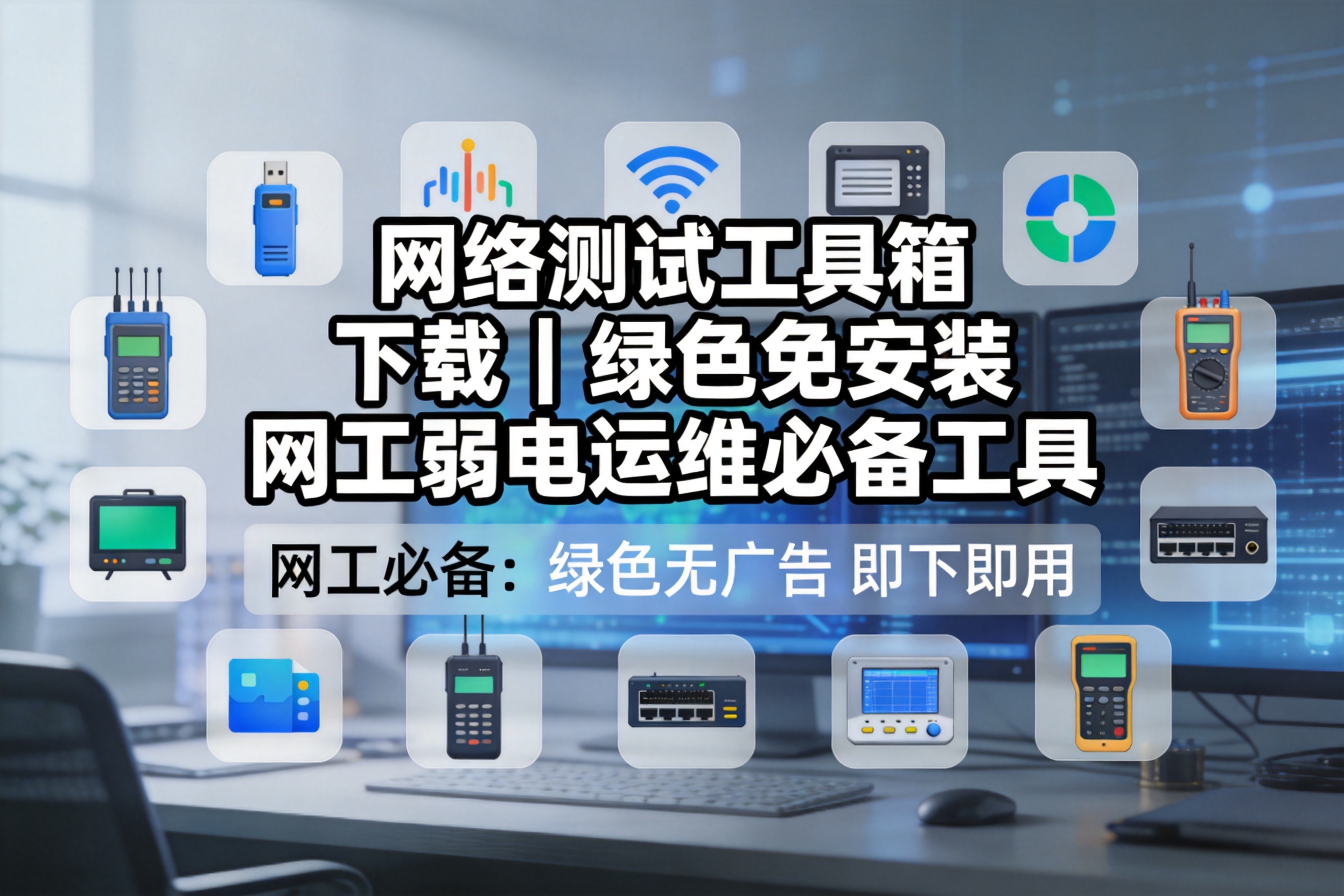 网络测试工具箱v8.5 下载 | 绿色免安装 网工弱电运维必备工具-卓盛打印机网