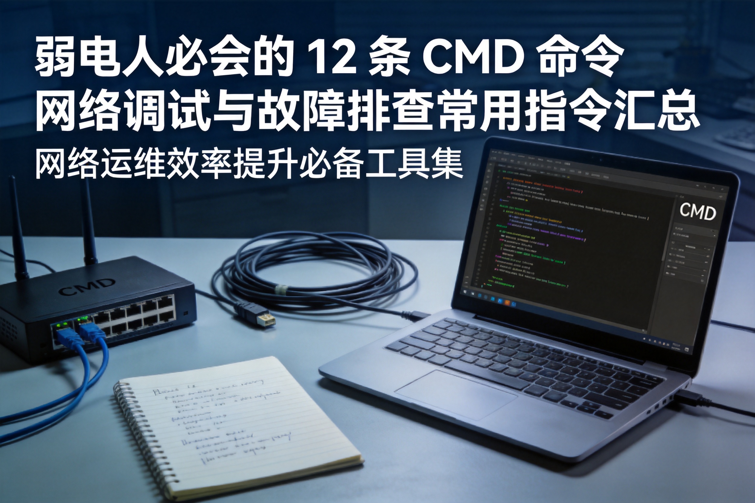 弱电人必会的 12 条 CMD 命令 网络调试与故障排查常用指令汇总-卓盛打印机网